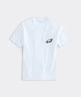 Philadelphia Eagles Helmet Whale Short-Sleeve Pocket Tee