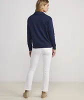 Polo Popover Sweatshirt