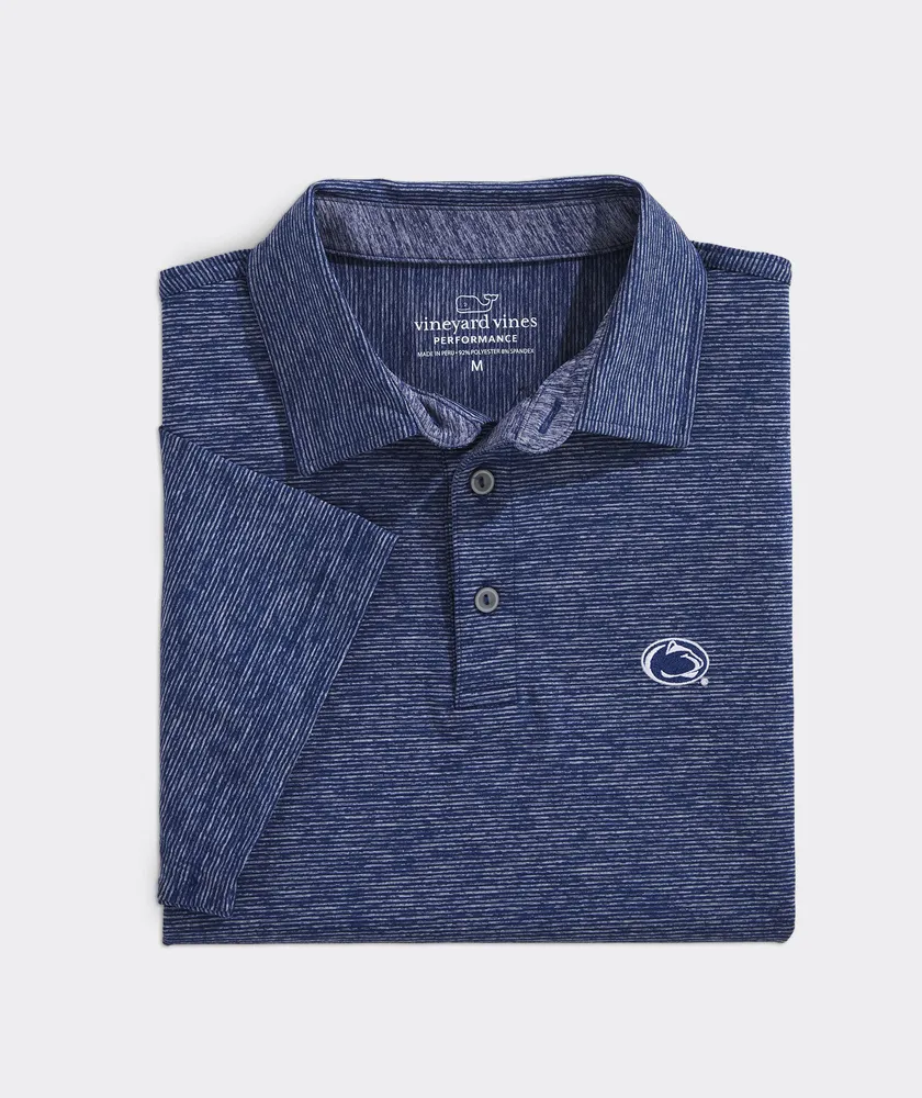 Penn State University Destin Stripe Sankaty Polo