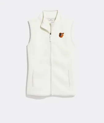 Women's Baltimore Orioles Mountain Sweater Fleece Vest