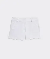 Girls' Scalloped Every Day Shorts