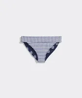 Palm Leaf Reversible Bikini Bottom