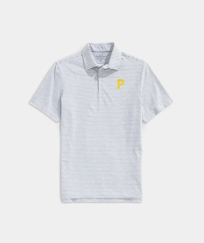 Pittsburgh Pirates Winstead Stripe Sankaty Polo