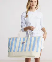 Cabana Stripe Oversized Tote