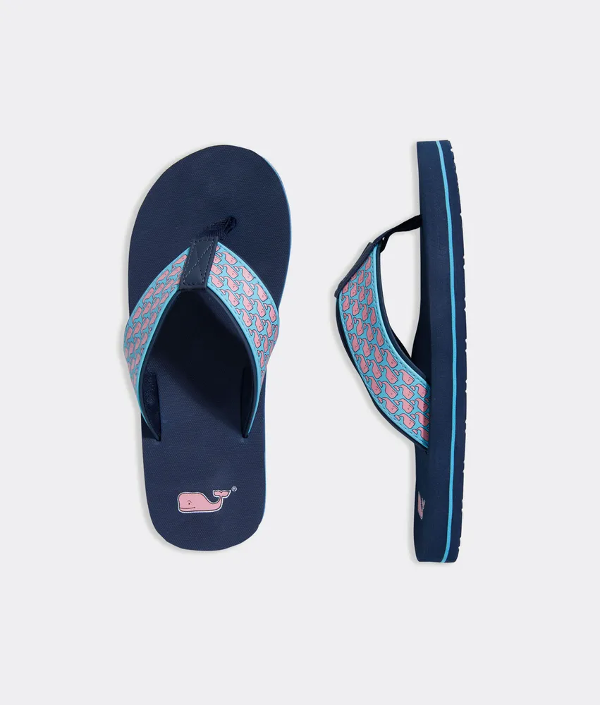 Vineyard Whale Classic Flip Flops