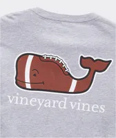 Long-Sleeve Football Whale Pocket Tee