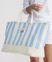 Cabana Stripe Oversized Tote