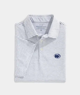 Penn State University Winstead Stripe Sankaty Polo