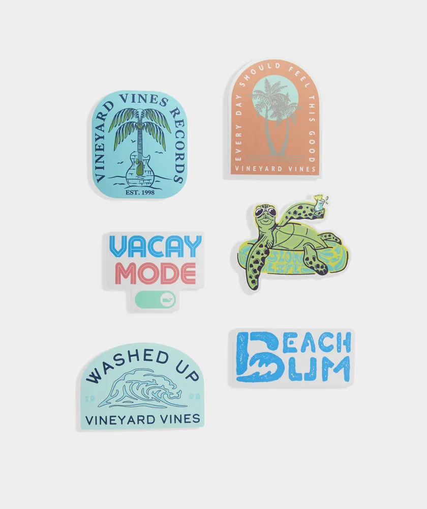 Vineyard Vines Spring Break Sticker Pack