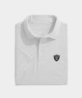 Las Vegas Raiders Bradley Stripe Sankaty Polo