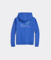 Girls' Whale Hoodie Long-Sleeve Tee