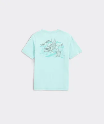 Boys' Vineyard Vibes Bonefish Short-Sleeve Dunes Tee