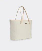 Medium Textured Canvas Tote