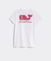 Watermelon Whale Short-Sleeve Pocket Tee