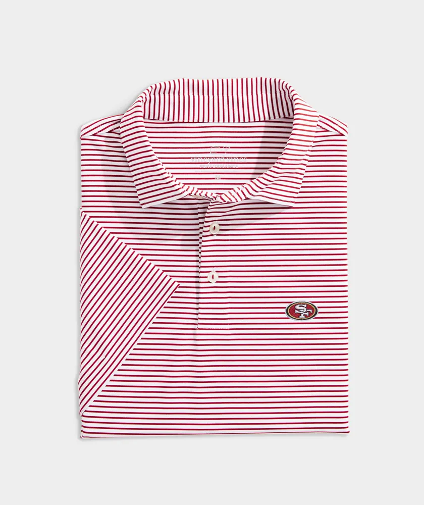 Shop San Francisco Giants Bradley Stripe Sankaty Polo at vineyard vines