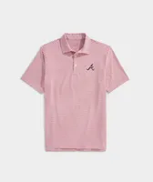 Atlanta Braves Winstead Stripe Sankaty Polo