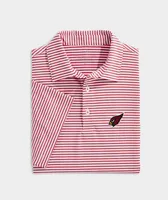 Arizona Cardinals Winstead Stripe Sankaty Polo