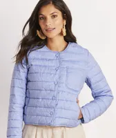 Lightweight Linen Puffer