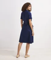 Westerly Tie-Front Linen Dress