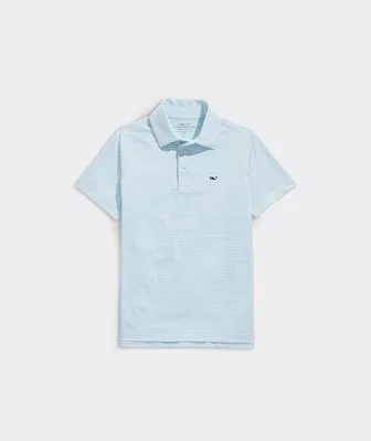 Boys' Bradley Stripe Sankaty Performance Polo