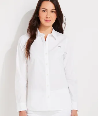 Chilmark Classic Poplin Button-Down