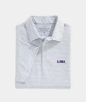 Louisiana State University Winstead Stripe Sankaty Polo