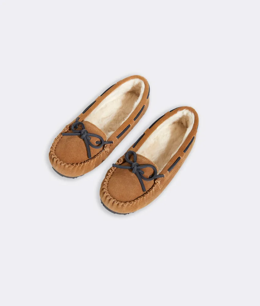 Girls' Suede Slipper