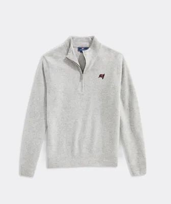 Tampa Bay Buccaneers Cat Cay Cashmere Quarter-Zip