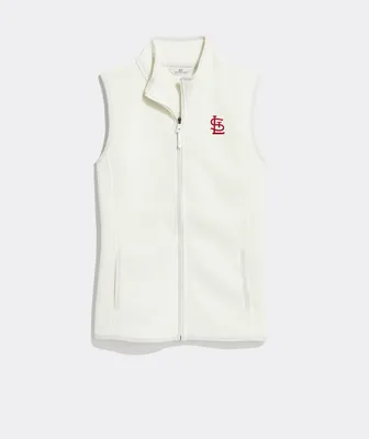 Women's St. Louis Cardinals Mountain Sweater Fleece Vest