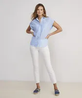 Lightweight Short-Sleeve Button-Down