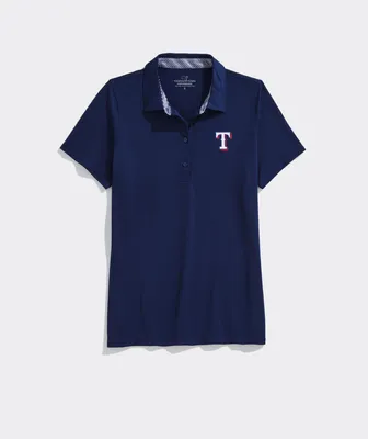 Women's Texas Rangers Pique Polo