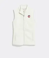 Women's Minnesota Twins Mountain Sweater Fleece Vest