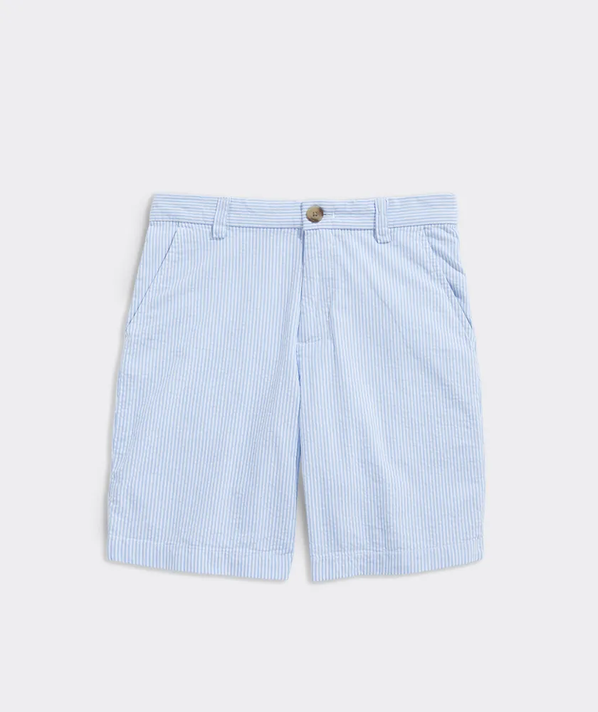 Boys' Stretch Seersucker Breaker Shorts