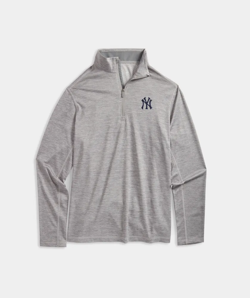 Girls Youth New York Yankees White Color Run Cropped Hooded Sweatshirt