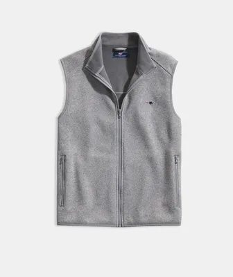 New England Patriots Mountain Sweater Fleece Vest