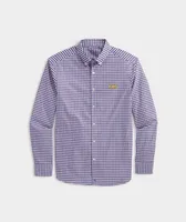 Louisiana State University On-The-Go brrrº Gingham Shirt