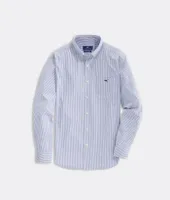 On-The-Go Lightweight Striped Shirt