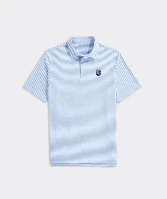 Kansas City Royals Winstead Stripe Sankaty Polo