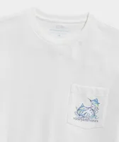 Marlin Splash Short-Sleeve Pocket Tee