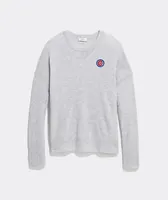 Women's Chicago Cubs Cashmere Crewneck