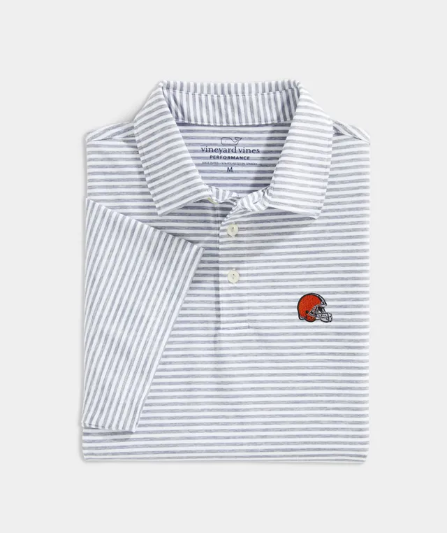 Shop Chicago Cubs Destin Stripe Sankaty Polo at vineyard vines