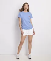 Kentucky Derby Women's Roses Whale Short-Sleeve Pocket Tee