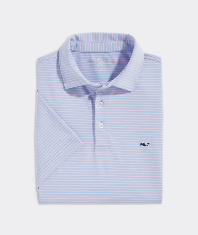 Shop Chicago Cubs Bradley Stripe Sankaty Polo at vineyard vines