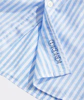 On-The-Go brrrº Spread Collar Stripe Shirt