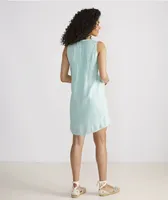 Linen Pintuck Shift