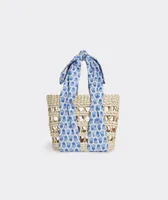 Scarf Tie Basket Bag