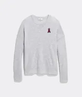 Women's Los Angeles Angels Cashmere Crewneck