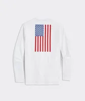 American Flag Long-Sleeve Harbor Performance Tee