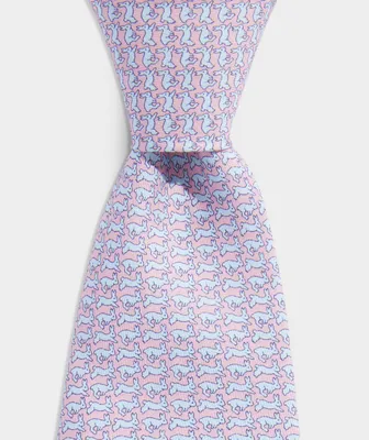 Boys' Classic Easter Rabbit Printed Tie