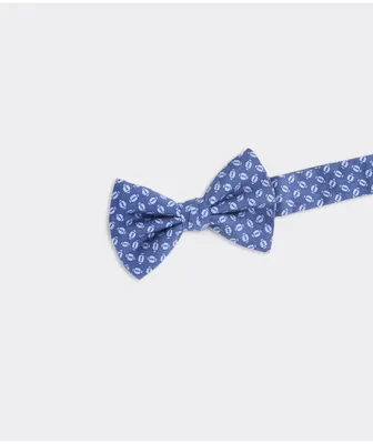 Boys' Tossed Footballs Bow Tie